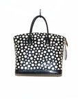 DGU Upcycled Louis Vuitton Yayoi Kusama Dots Infinity Lockit Limited Edition Bag