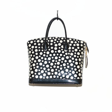 DGU Upcycled Louis Vuitton Yayoi Kusama Dots Infinity Lockit Limited Edition Bag