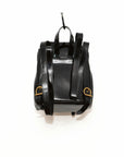 DGU Upcycled Salvatore Ferragamo Leather Trim Backpack